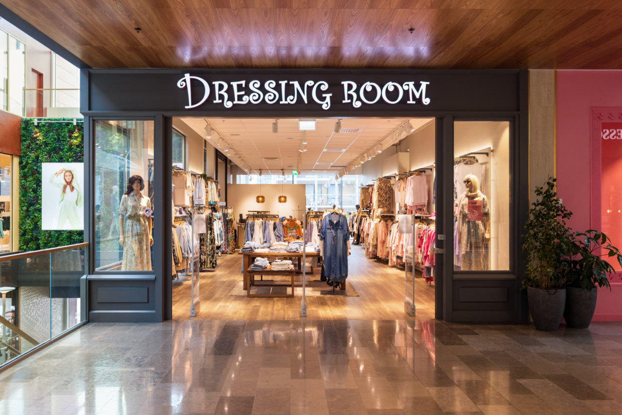 Entré till modebutiken DressingRoom