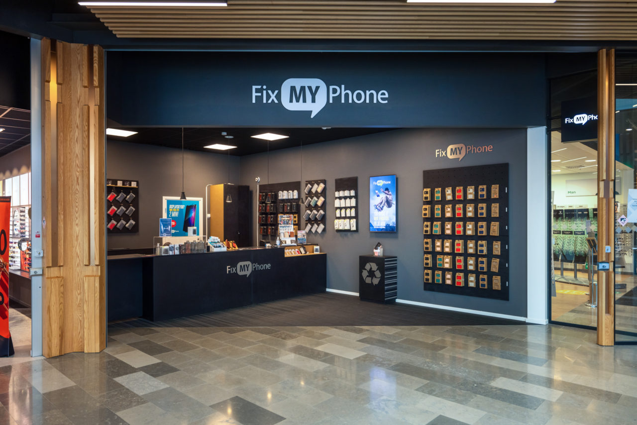 Telefonbutiken Fix my phone, plan 1