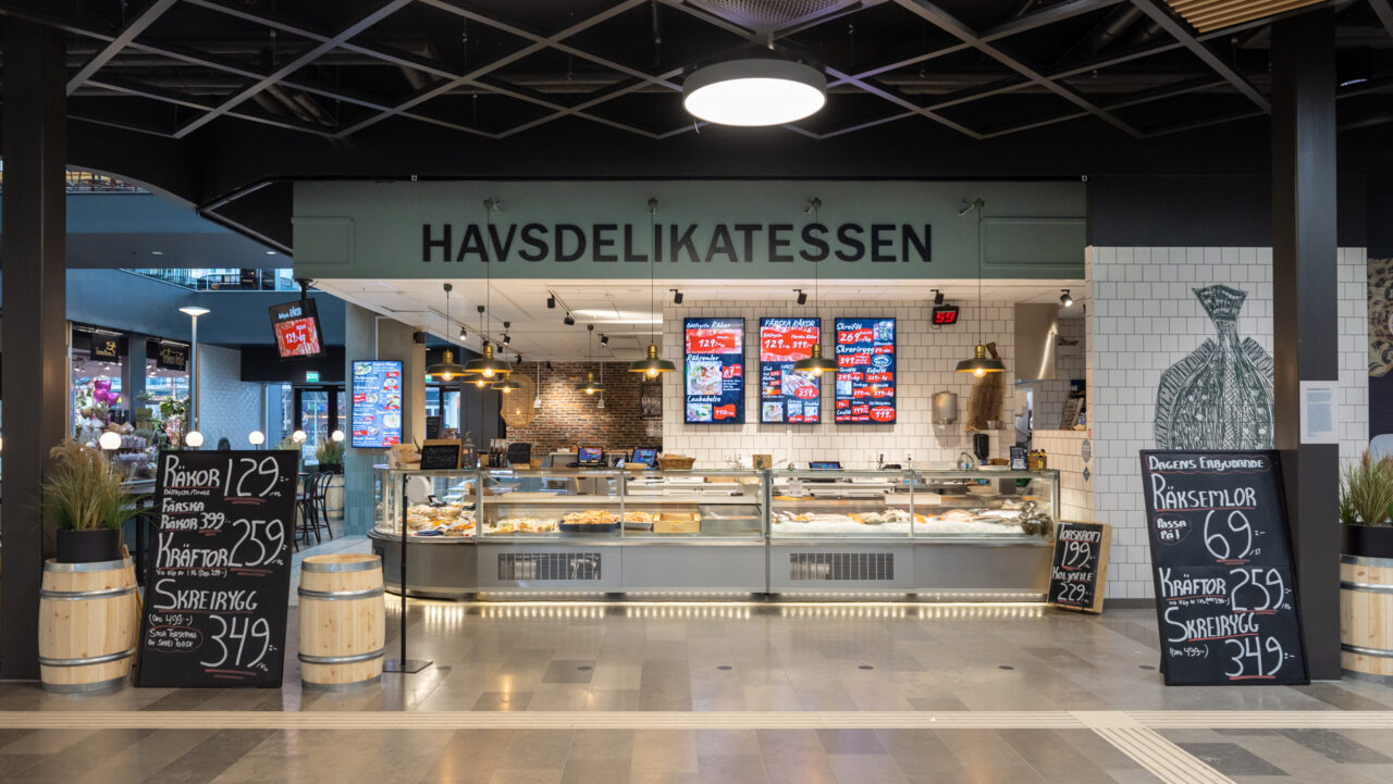 Fiskbutik och restaurangen Kungälvs Havsdelikatesser