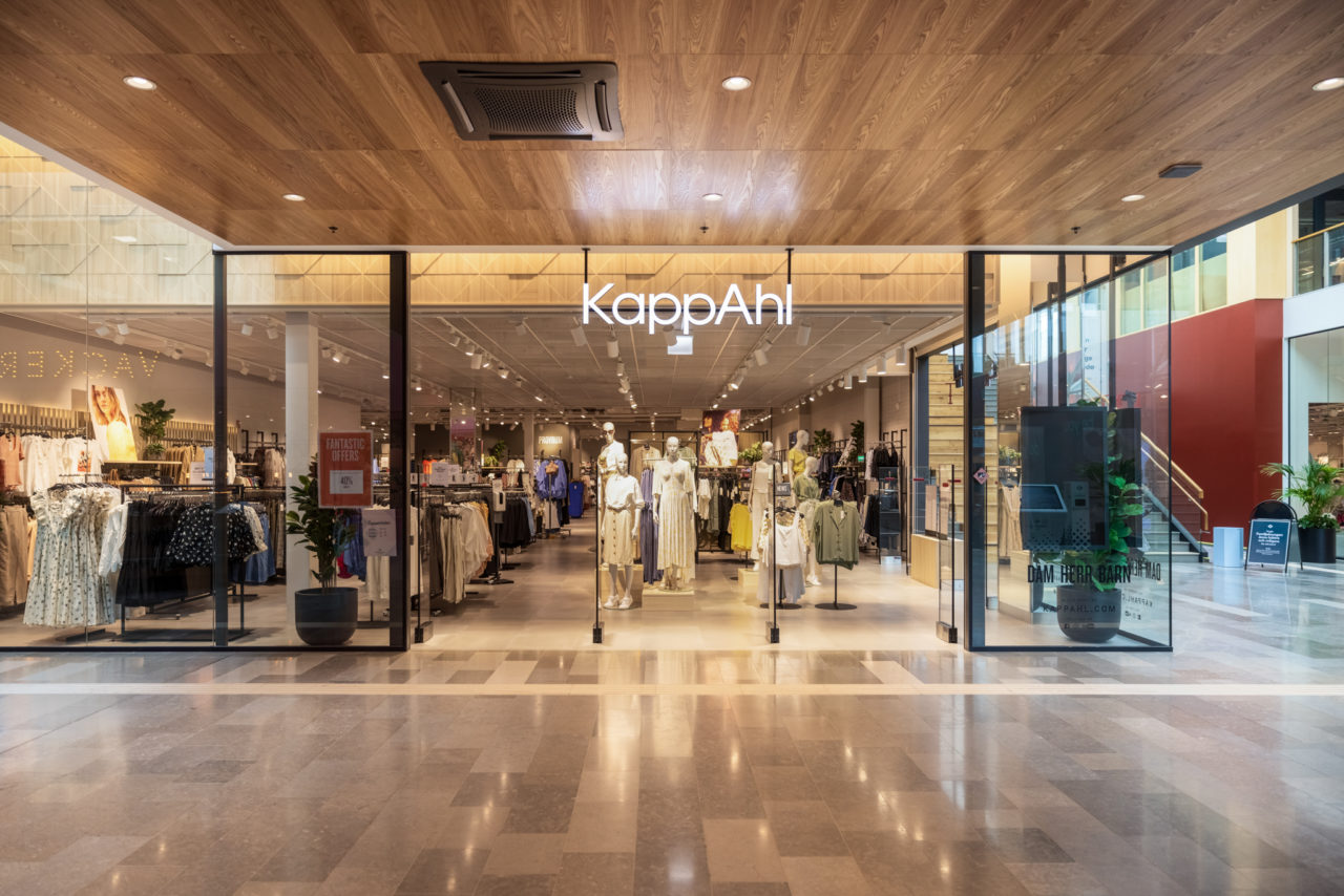 Entré till modebutiken Kappahl, plan 2