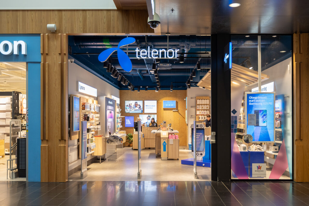 Entré till Telenor, plan 1