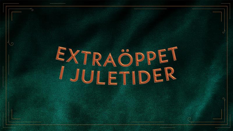 Extraöppet innan dopparedagen