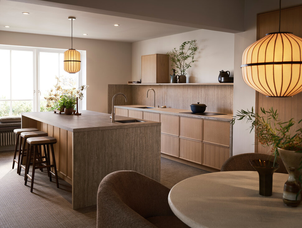 Kök i träfärger från Ballingslöv